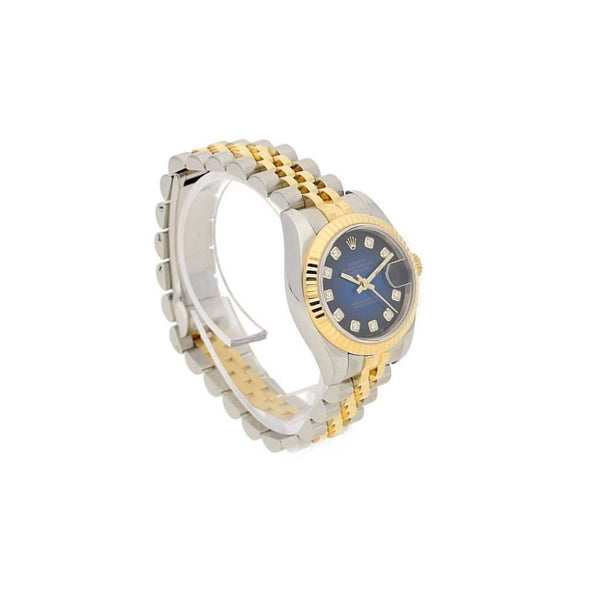Datejust 179173 Ladies Watch - Blue Diamond Dial - 2006