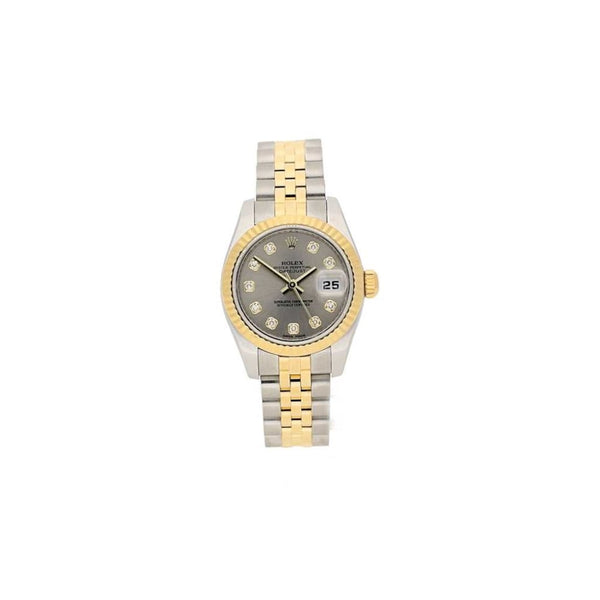 Datejust 179173 Ladies Watch, Silver Diamond Dial, 2008