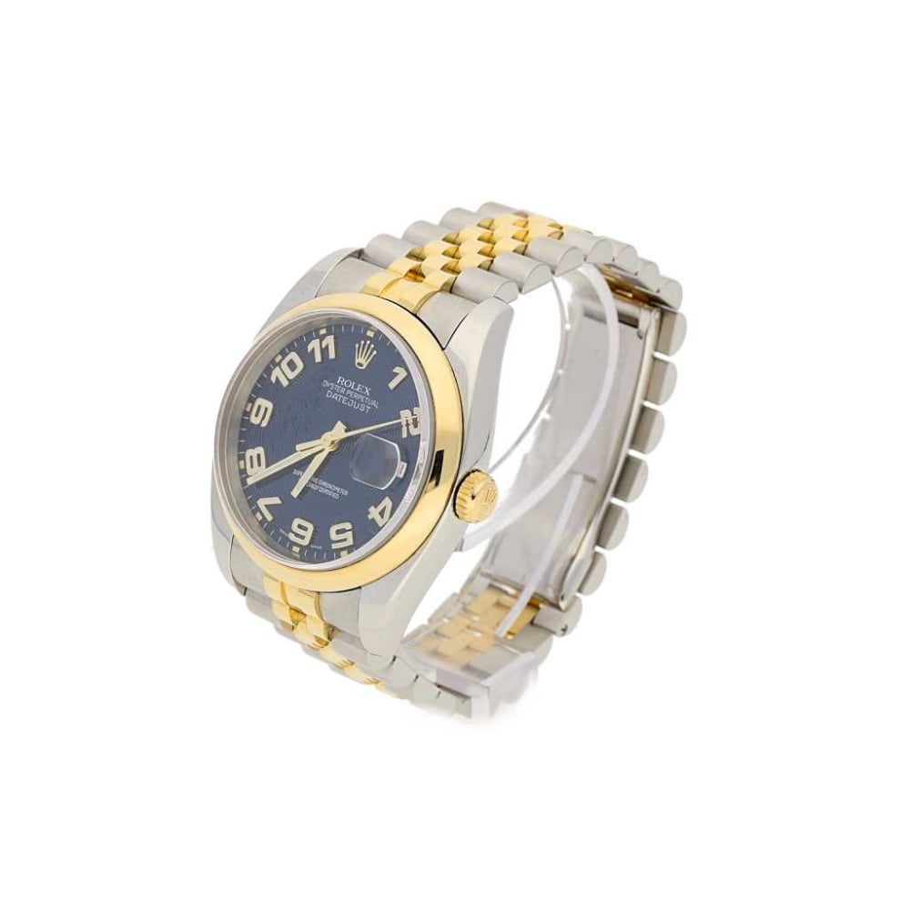 Datejust 116203 Gents Watch, Blue Dial, 2009