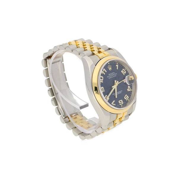 Datejust 116203 Gents Watch, Blue Dial, 2009