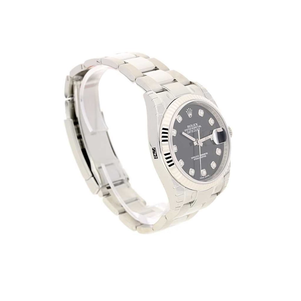 Unworn Rolex Datejust 116234 - Black Diamond Dial - 2015