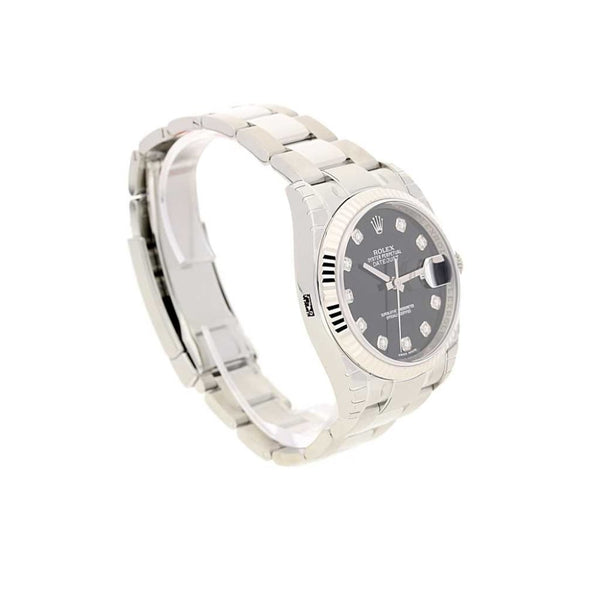 Unworn Rolex Datejust 116234 - Black Diamond Dial - 2015