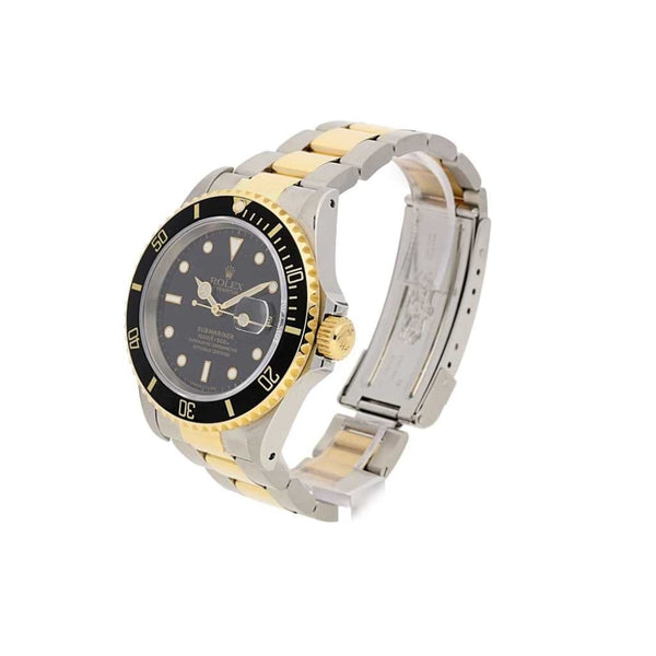 Submariner Watch - 16613 - Steel and Gold - Black Dial - 1995