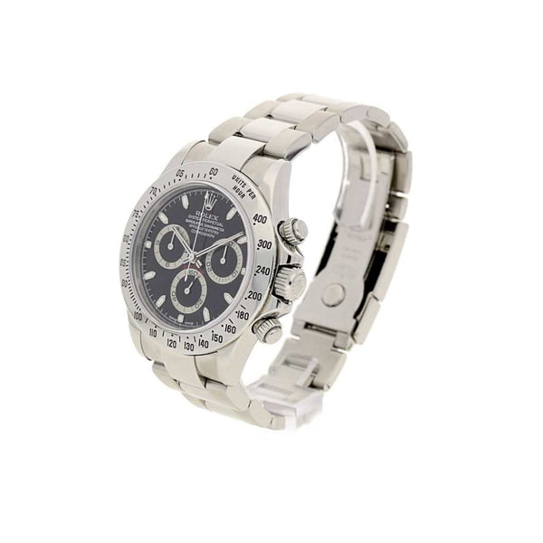 Daytona 116520 Pre Owned, Stainless Steel, Black Dial, 2002