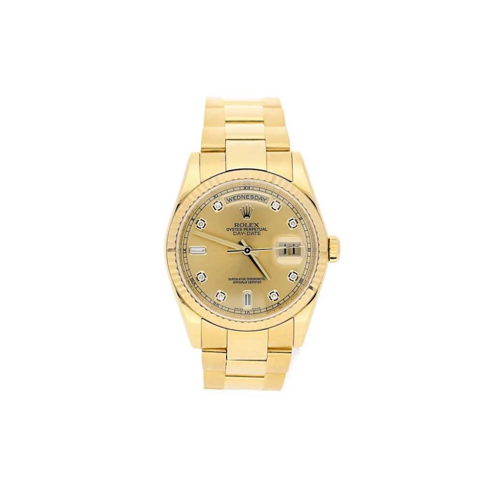 Pre Owned Mens Rolex Day Date 118238 Watch