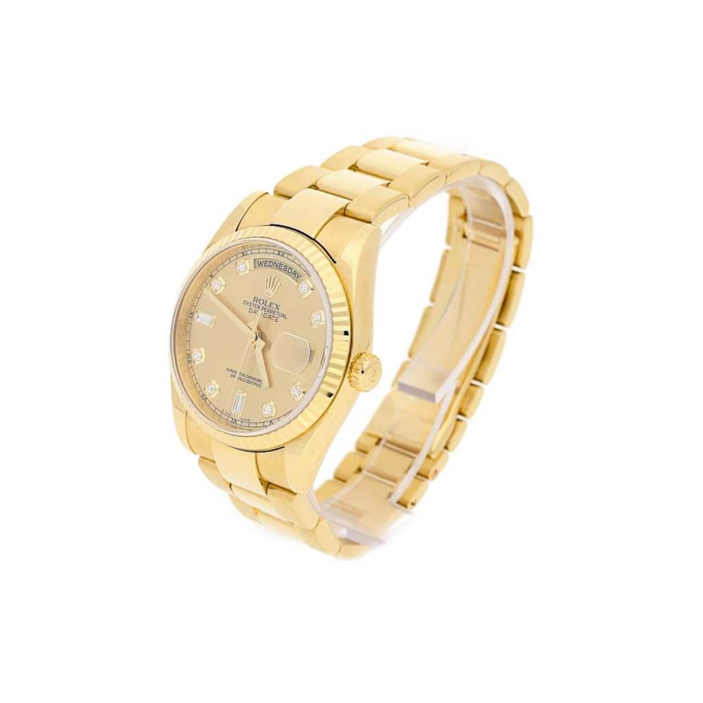 Pre Owned Mens Rolex Day Date 118238 Watch