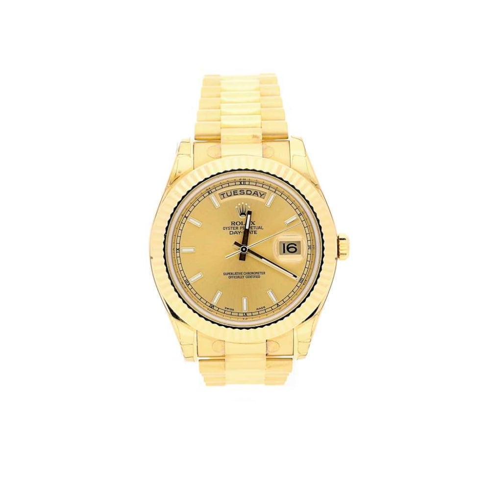 Day Date 2 218238, Mens Secondhand Watch, Unworn 2012