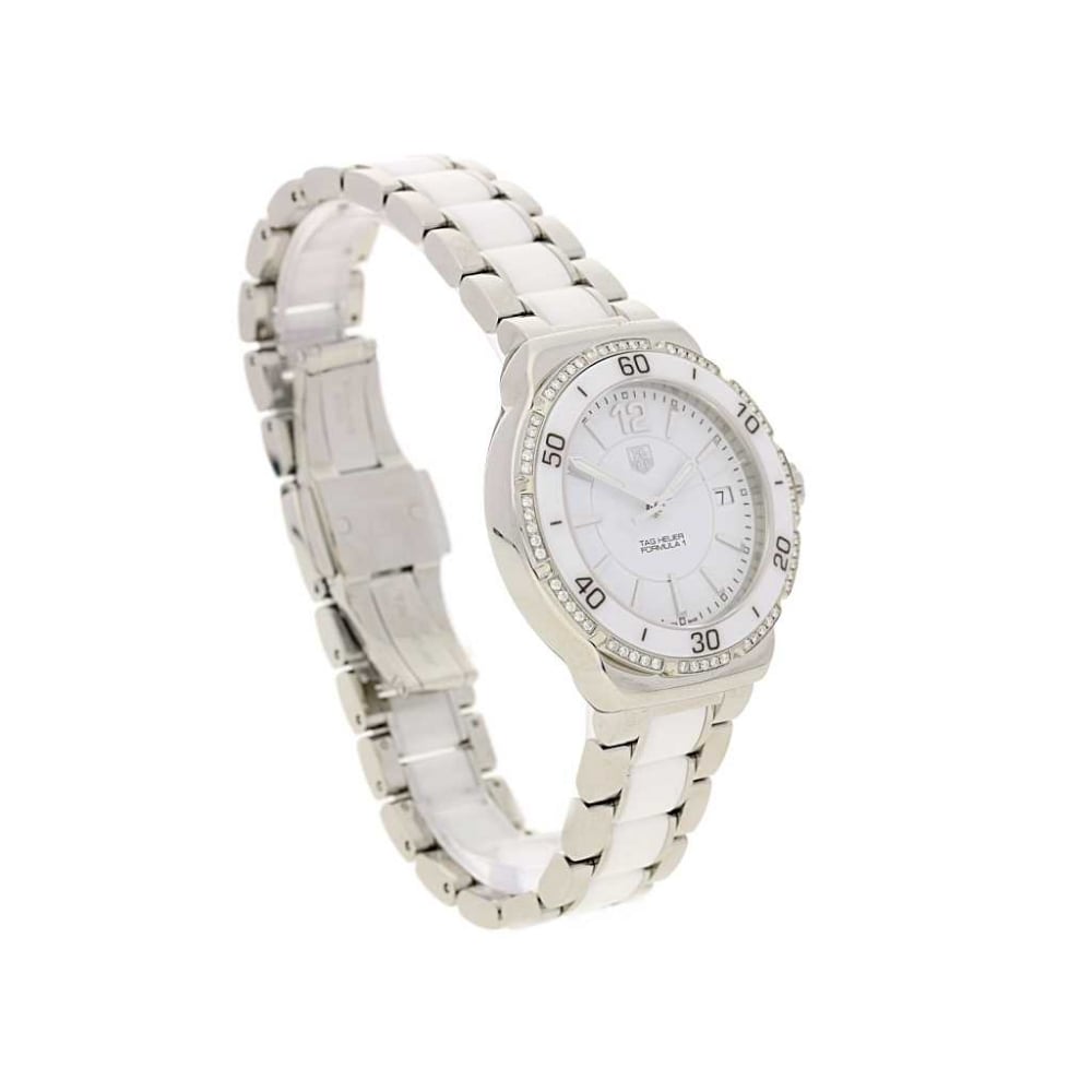 Formula 1 WAH1213 - White Ceramic Ladies Watch - Unworn