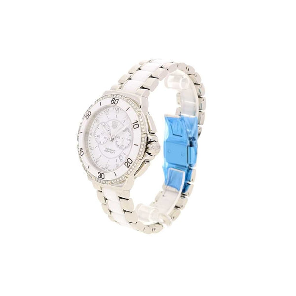 Unworn Tag Heuer Formula 1 CAH1213- White Ceramic and Diamond