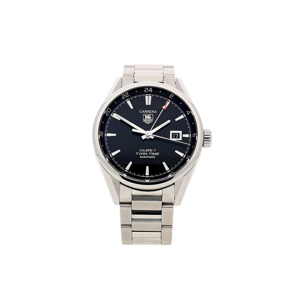 Pre Owned Tag Heuer Carrera Twin-Time WAR2010.BA0723