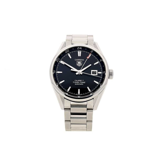 Pre Owned Tag Heuer Carrera Twin-Time WAR2010.BA0723
