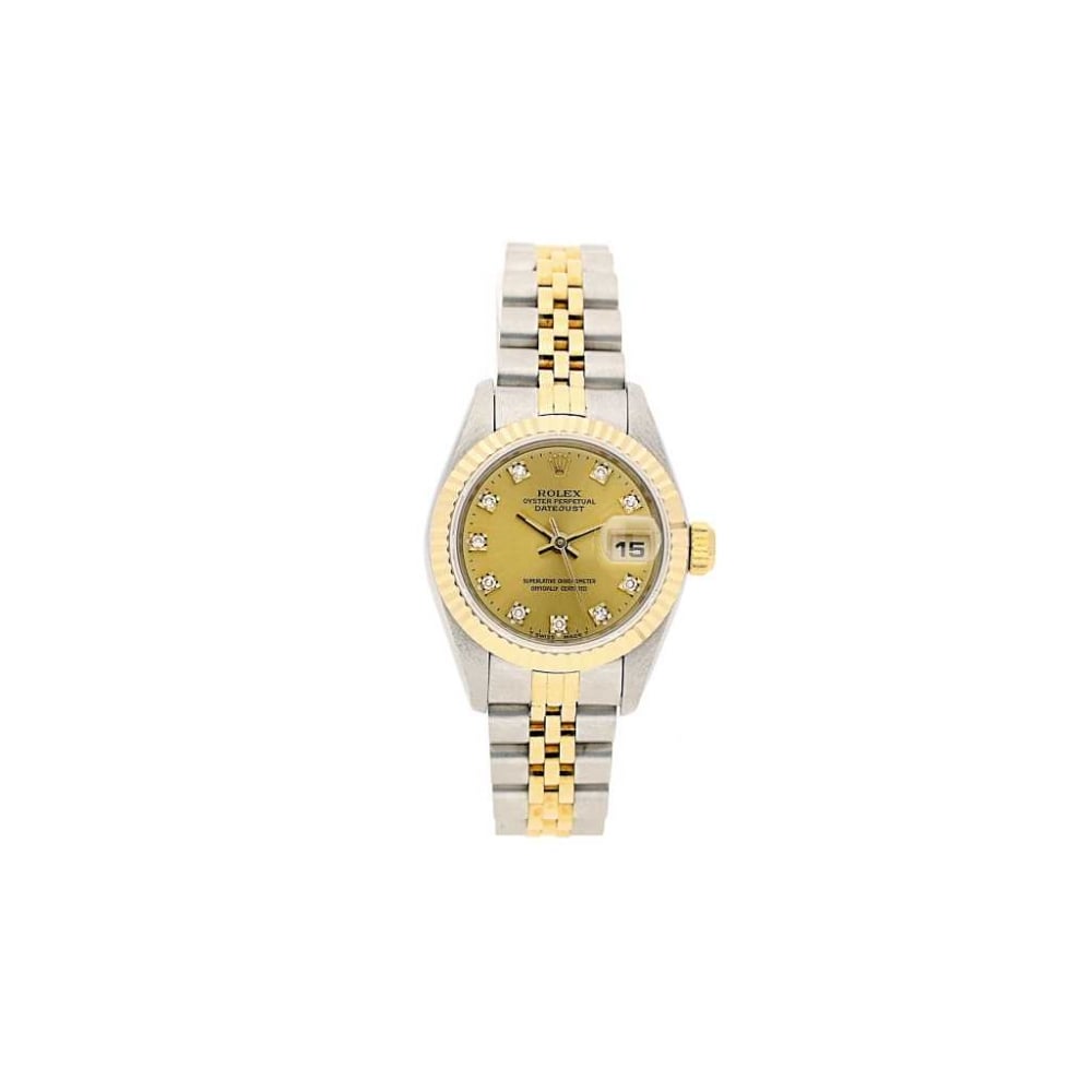 Datejust 69173 Ladies Watch - Champagne Diamond Dial - 1993