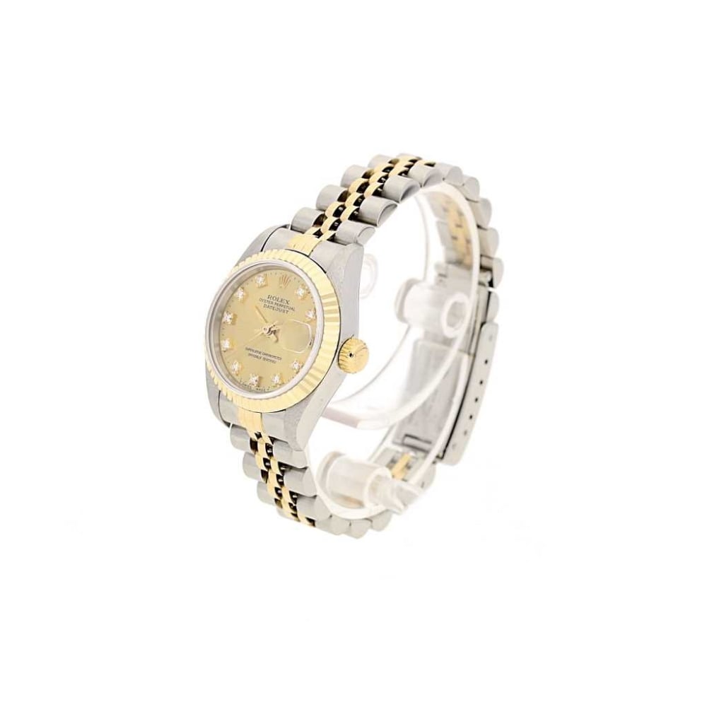 Datejust 69173 Ladies Watch - Champagne Diamond Dial - 1993
