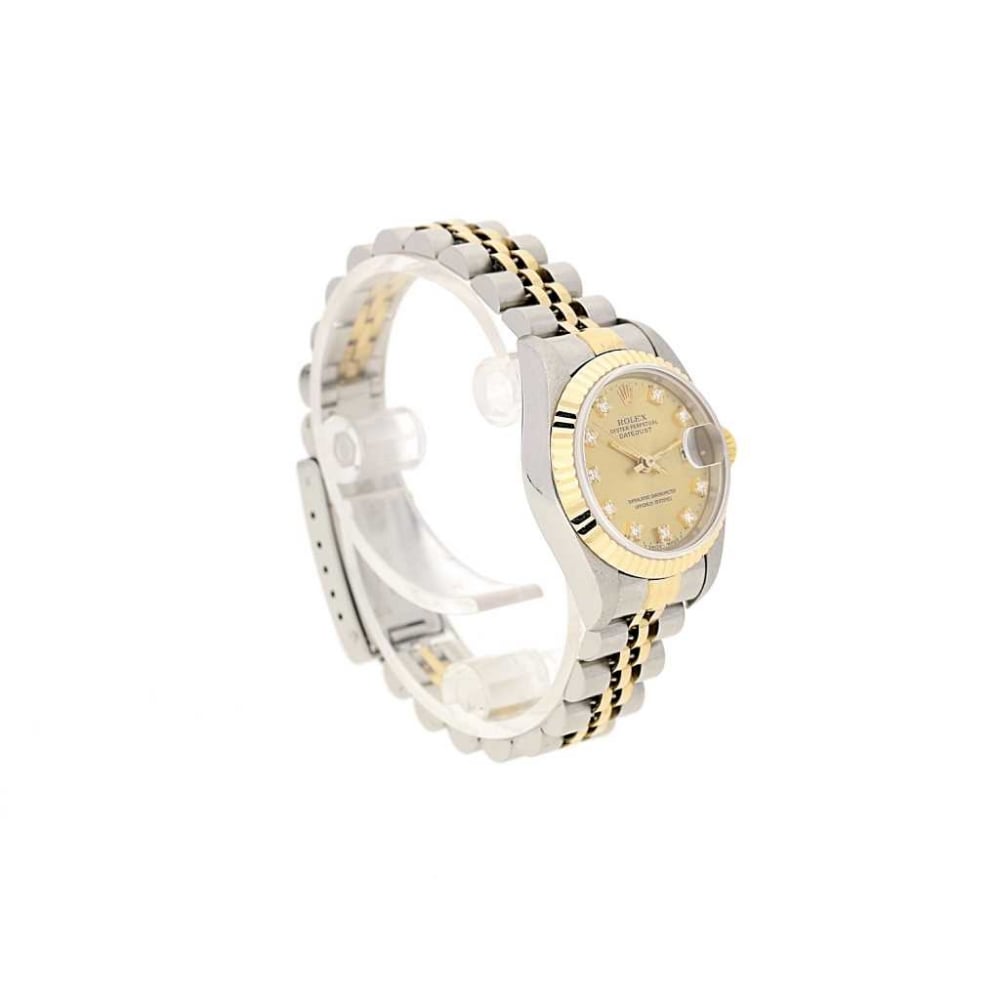 Datejust 69173 Ladies Watch - Champagne Diamond Dial - 1993