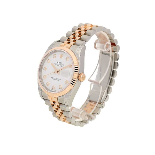 Datejust 116231 Steel & Everose Gold, Diamond Dial, 2015 Unworn