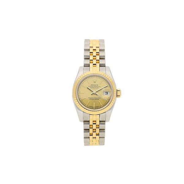 2009 Lady's Rolex Datejust 179173 - Champagne Dial