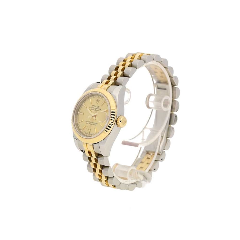 2009 Lady's Rolex Datejust 179173 - Champagne Dial