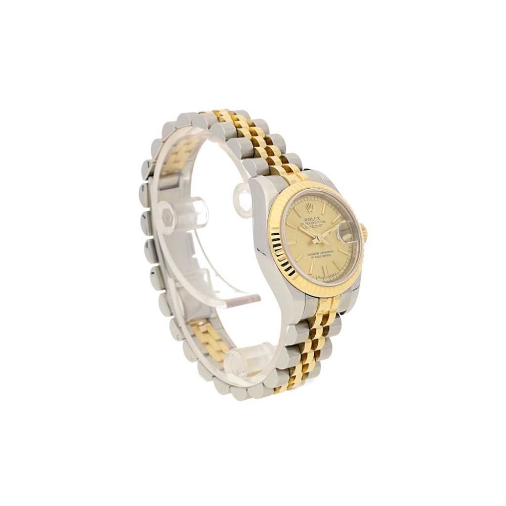 2009 Lady's Rolex Datejust 179173 - Champagne Dial