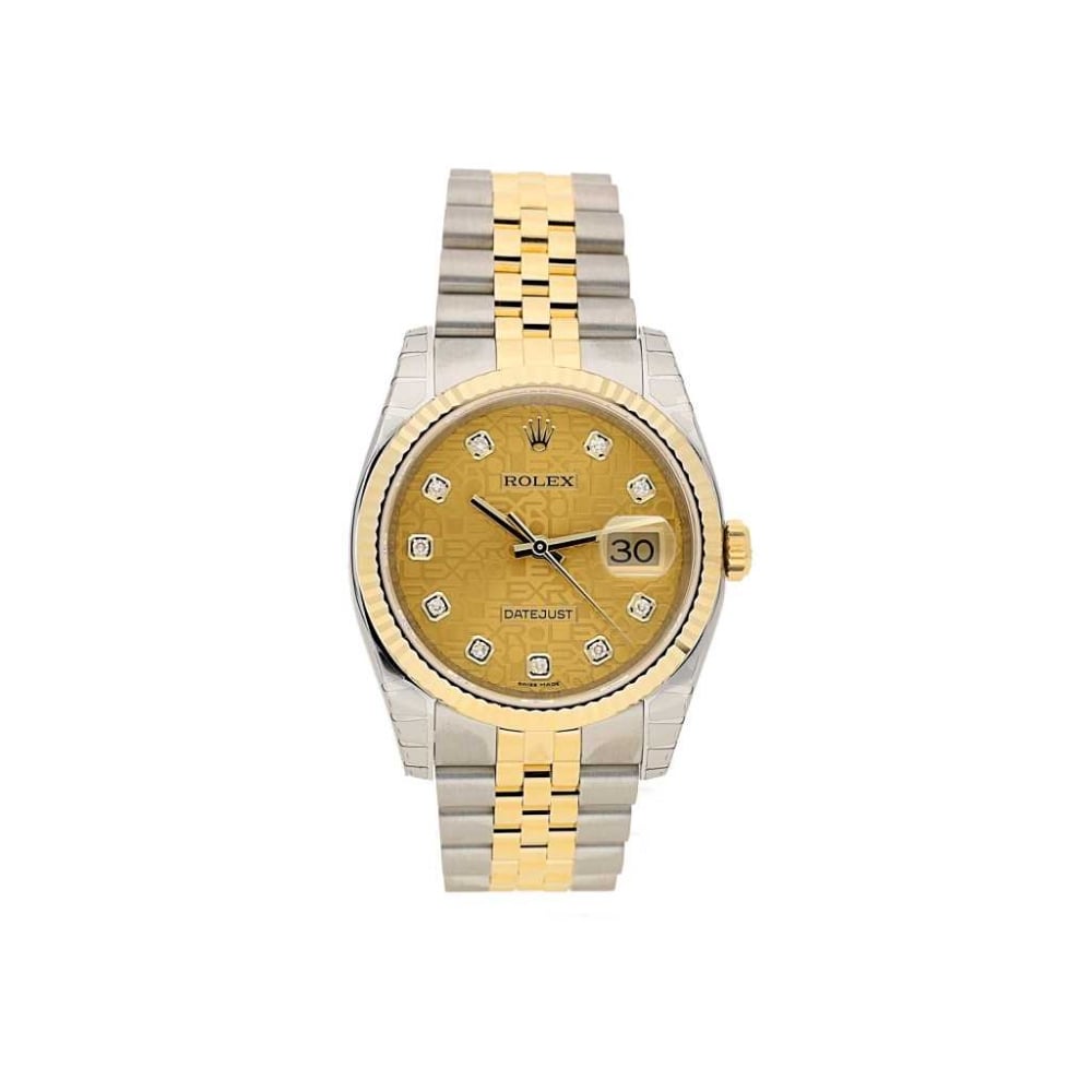 Unworn Rolex Datejust 116233 - Champagne Jubilee Dial