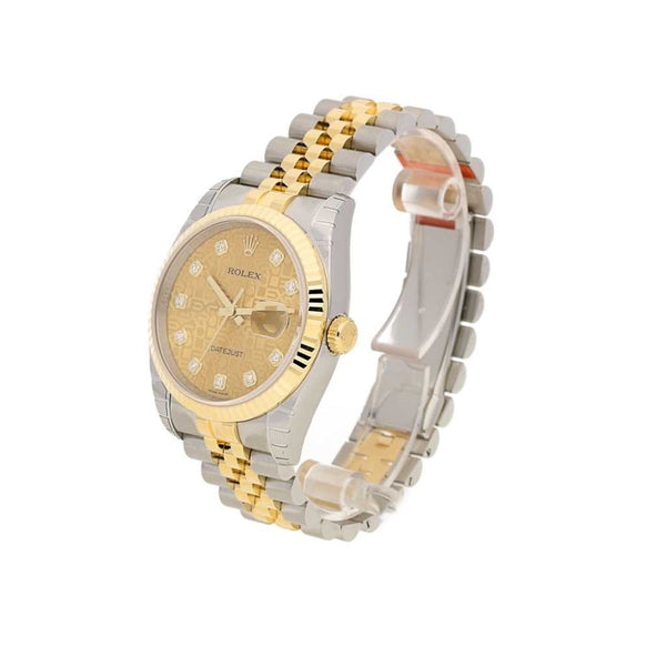 Unworn Rolex Datejust 116233 - Champagne Jubilee Dial