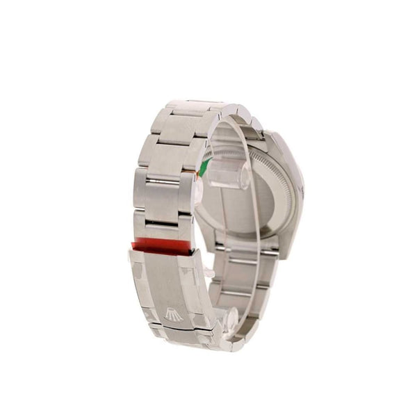 Unworn Gents Rolex Oyster Perpetual 114200 - Red Grape Dial