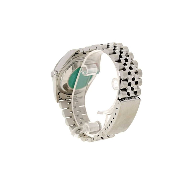 Pre Owned Gent's Rolex Datejust 16220 Watch - White Dial - 2001