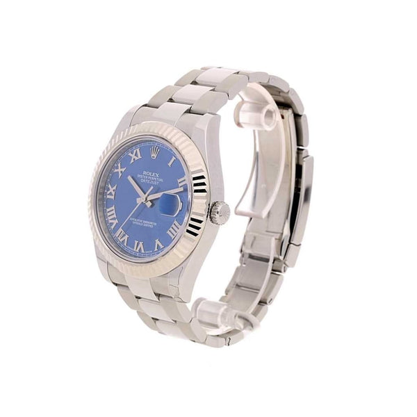 Datejust II 116334 - Gents Rolex - Blue Roman Dial - 2015