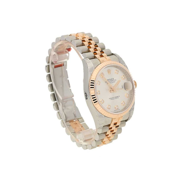 Datejust 116231 Unworn, Steel & Everose Gold, Diamond Dial 2016