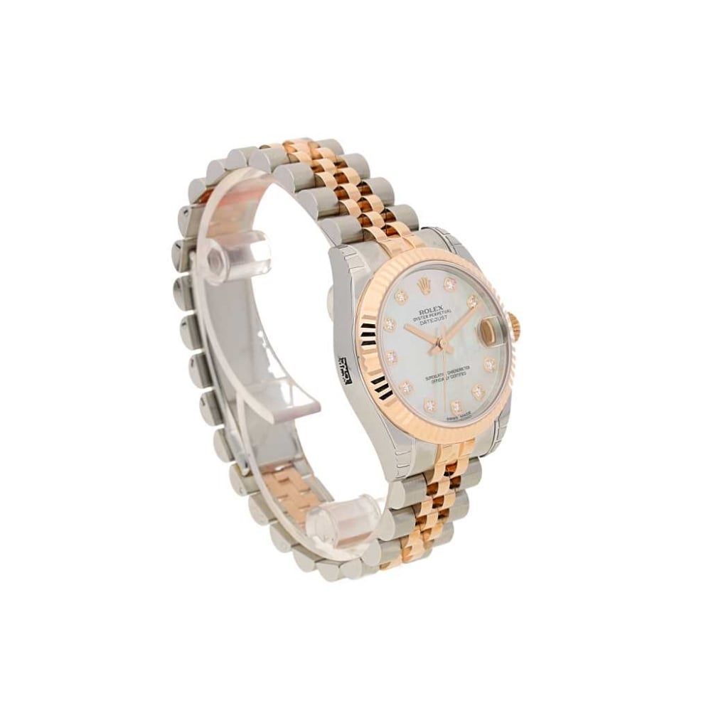 Datejust 178271 31mm Everose Rolesor - Diamond Dial 2015 Unworn