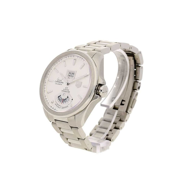 Grand Carrera GMT WAV5112 - Silver Dial - 2016