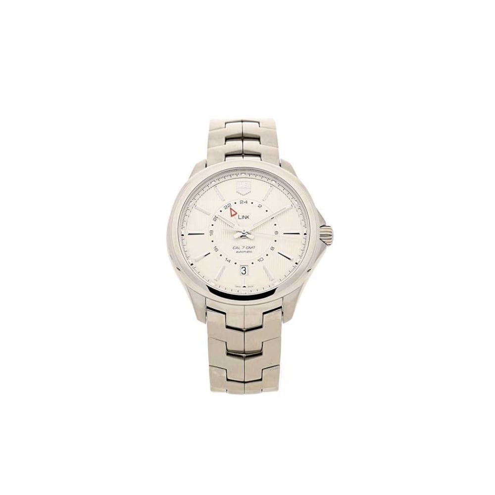 Link Calibre 7 GMT Automatic WAT201B  - Silver Dial - 2016