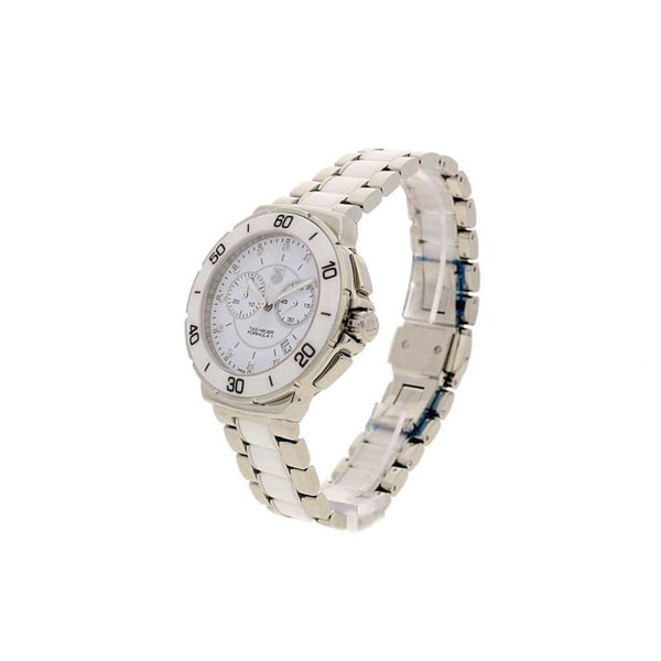 Formula 1 CAH1211 - White Ceramic Watch with Diamonds - 2016