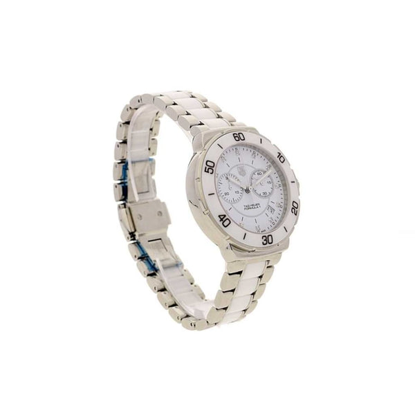 Formula 1 CAH1211 - White Ceramic Watch with Diamonds - 2016