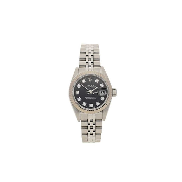 Datejust 69174 - Ladies -  Black Diamond Dot Dial - 1996