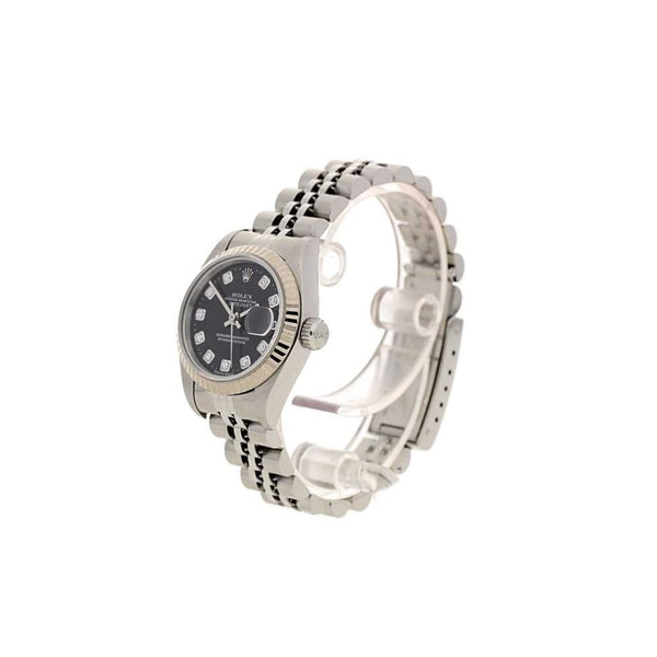 Datejust 69174 - Ladies -  Black Diamond Dot Dial - 1996
