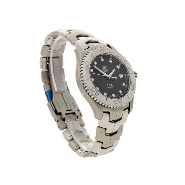 Link WJ1113 - Black Diamond Dial - Mens Watch - 2010