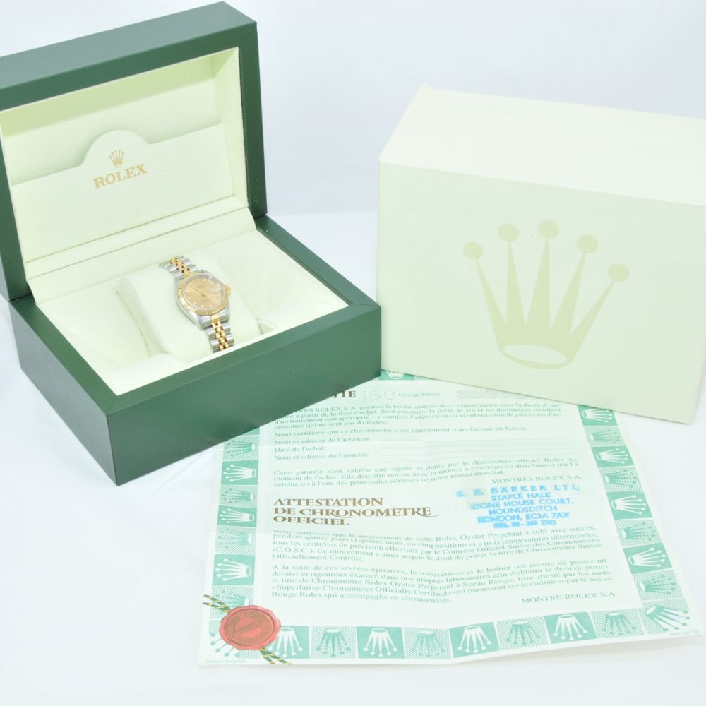 Datejust 69173 - Steel and Gold Ladies Watch - 1994