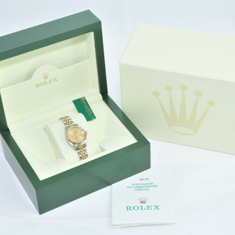 Secondhand Ladies Rolex Datejust 79173 - 2001