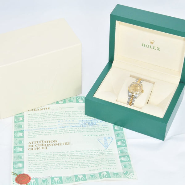 Datejust 69173 - Ladies Secondhand Watch - Diamond Dial - 1990