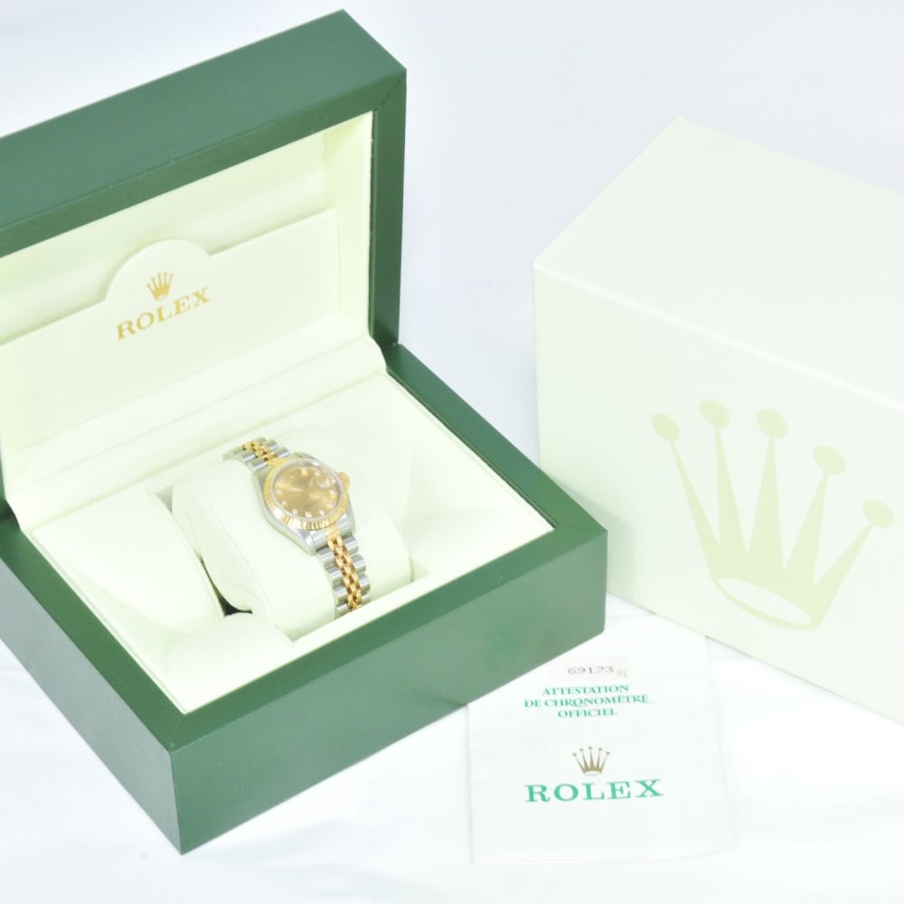 Datejust 69173 - Diamond Dial Ladies Watch - 1995