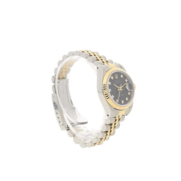 Datejust 69173 - Ladies Watch - Black Diamond Dial - 1989