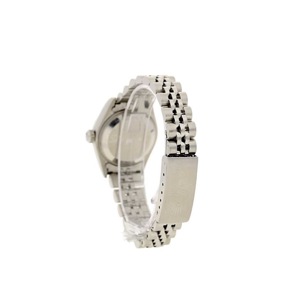 Secondhand Ladies Rolex Datejust 69174 - Silver Diamond Dial