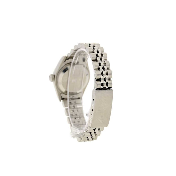 Secondhand Ladies Rolex Datejust 69174 - Silver Diamond Dial