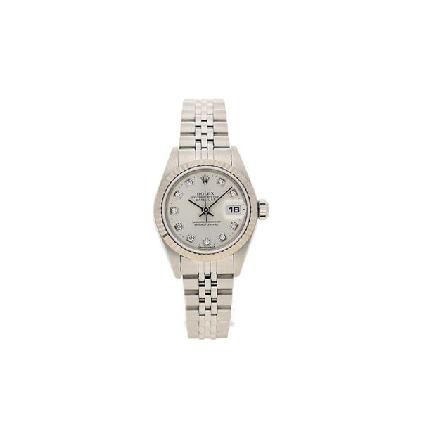 Rolex Datejust 79174 - Silver Diamond Dial - 1998