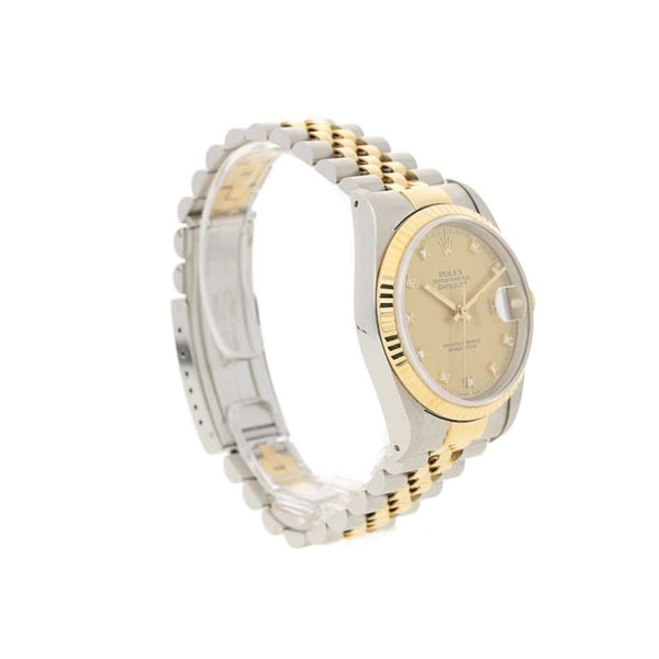 Datejust 16233 Gents Secondhand Watch, Diamond Dial, 1990