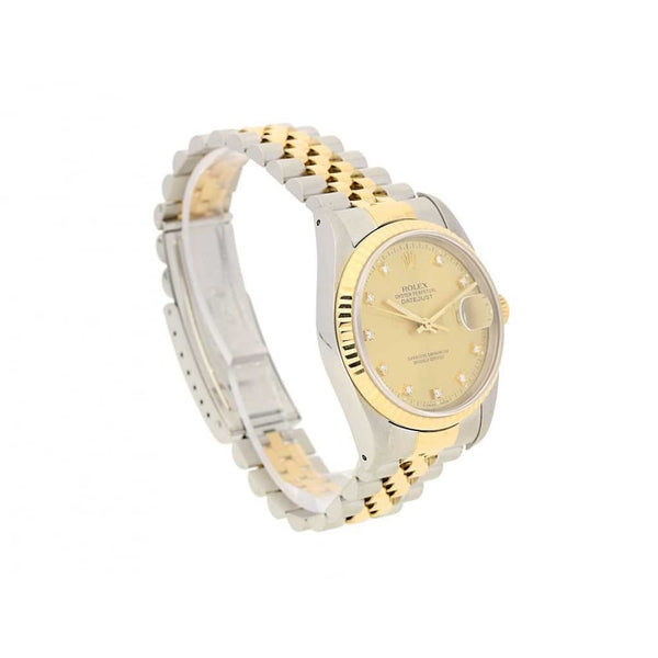 Datejust 16233 -  Champagne Diamond Dot Dial - 1992