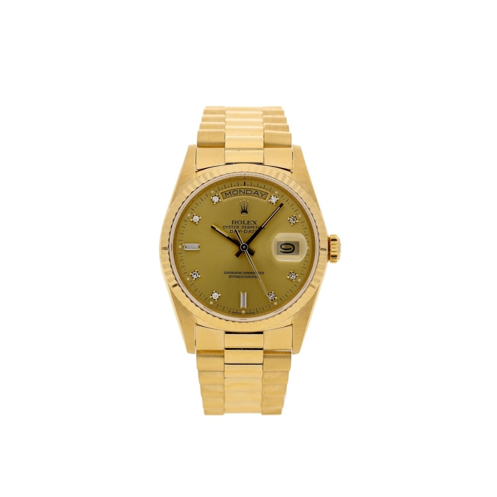 Day Date 18238 - 18ct Gold - Diamond Dial - 1990