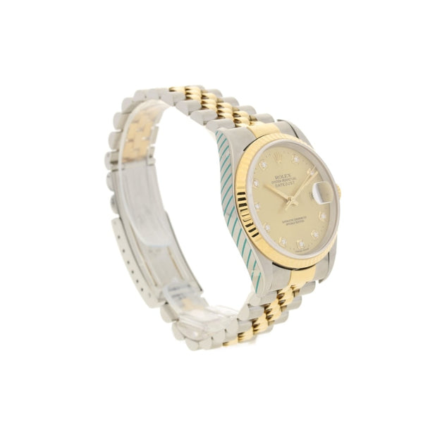 Datejust 16233 - Mens Watch - 1997 - Champagne Diamond Dial