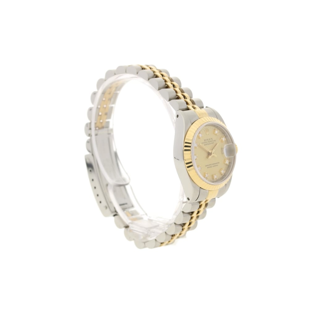 Datejust 69173 - Ladies Watch - Champagne Diamond Dial - 1994