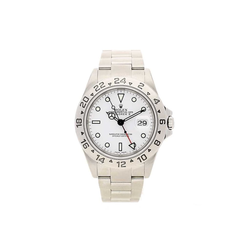 Explorer 2 16570 - Pre Owned -  White Dial - 2005